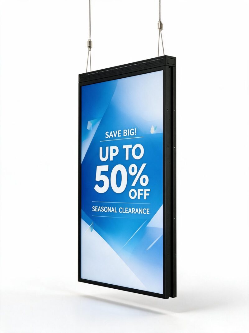 Green Light Displays Hanging Window Display 3q