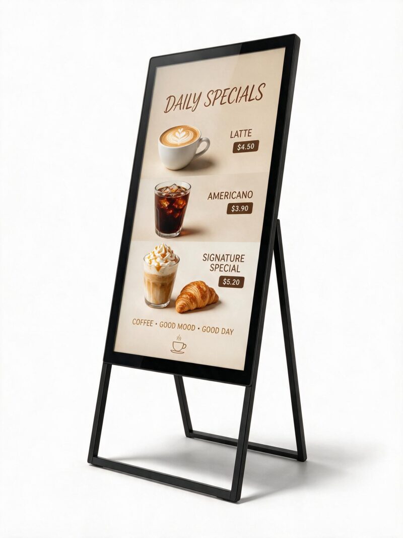 Green Light Displays Portable Stand Display 3q